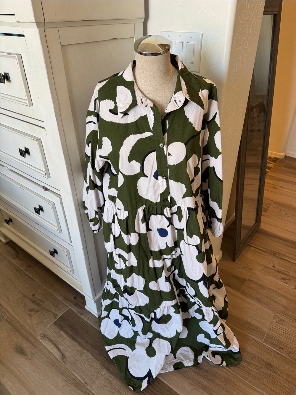 Anthropologie Maeve XL The Bettina midi dress